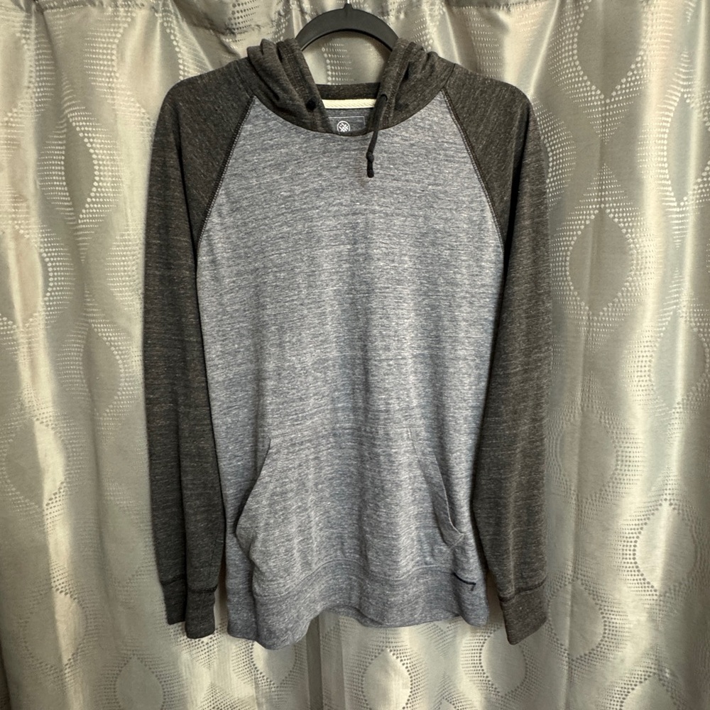 Charcoal Gray On the Byas lightweight hoodie M